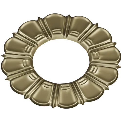 Sunburst Rosette - STL 3D model for CNC milling