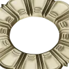 Sunburst Rosette - STL 3D model for CNC milling