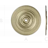 Classic Concentric Rosette STL for CNC