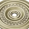 Круглая потолочная розетка с меандром - stl модель для ЧПУ