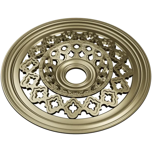 Винтажная круглая розетка - 3D модель STL для ЧПУ