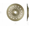 Винтажная круглая розетка - 3D модель STL для ЧПУ