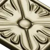 Square Floral Rosette STL for CNC Routing