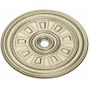 Ceiling Rosette STL - Classical Sunburst Medallion