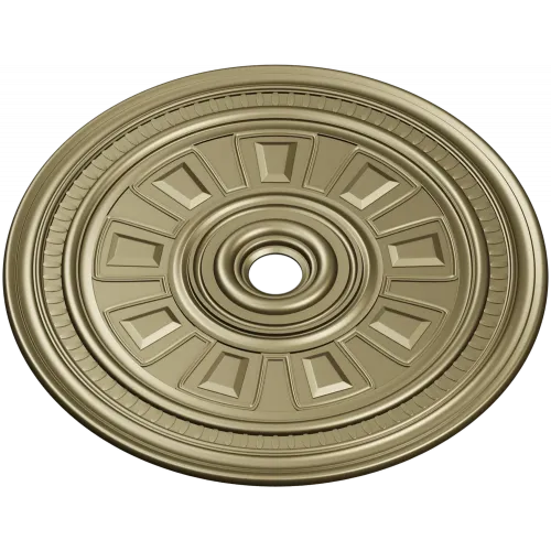 Ceiling Rosette STL - Classical Sunburst Medallion