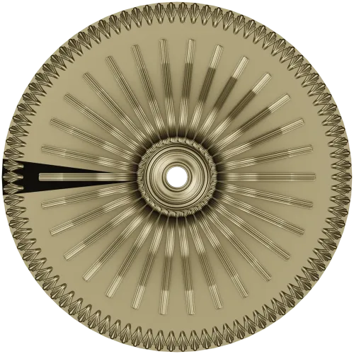Sunray Rosette - STL 3D Model for CNC