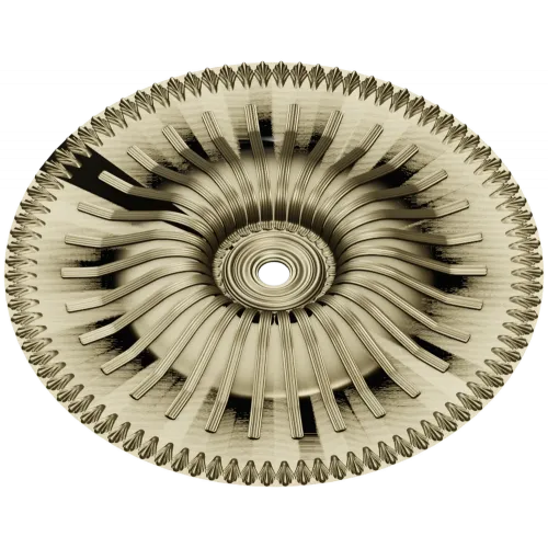 Sunray Rosette - STL 3D Model for CNC