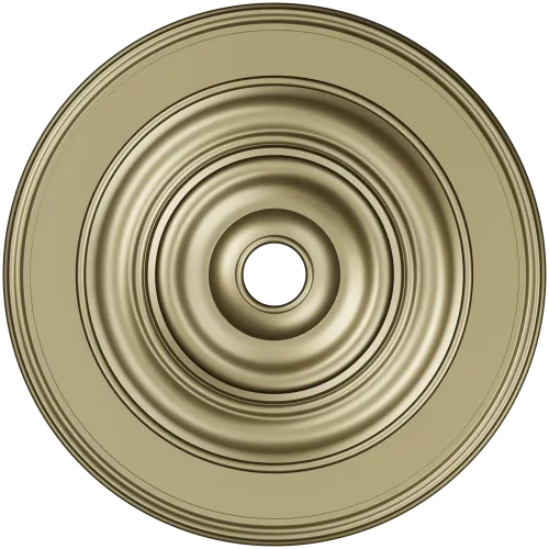 Classic Concentric Rosette STL for CNC