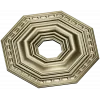 Octagonal Stepped Rosette STL for CNC