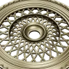 Lattice Sun Rosette - STL 3D model for CNC carving