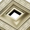 Square Meander Rosette STL for CNC