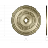 Classical Concentric Rosette - STL 3D model for CNC routing