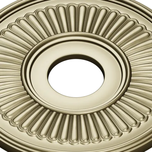 Sunray Rosette - 3D STL model for CNC carving