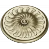 Spiral Petal Rosette - STL 3D model for CNC
