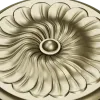 Spiral Petal Rosette - STL 3D model for CNC