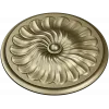 Spiral Petal Rosette - STL 3D model for CNC
