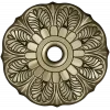 Sunleaf Rosette - high-detail STL 3D model for CNC milling