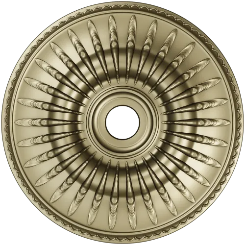 Auric Sun Rosette - STL 3D model for CNC