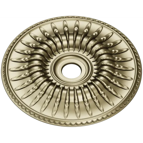 Auric Sun Rosette - STL 3D model for CNC