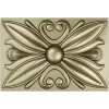 Floral rosette relief STL for CNC router and ArtCAM