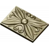 Floral rosette relief STL for CNC router and ArtCAM