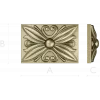 Floral rosette relief STL for CNC router and ArtCAM