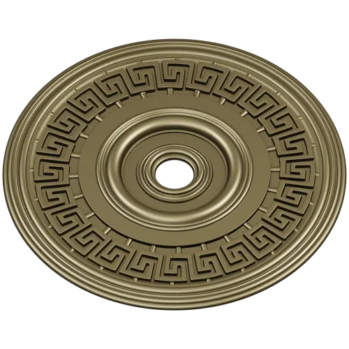 Athenian Medallion - STL 3D model rosette for CNC