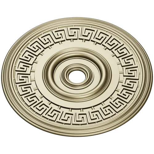 Athenian Medallion - STL 3D model rosette for CNC