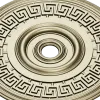 Athenian Medallion - STL 3D model rosette for CNC