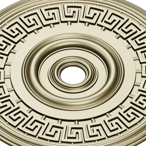 Athenian Medallion - STL 3D model rosette for CNC