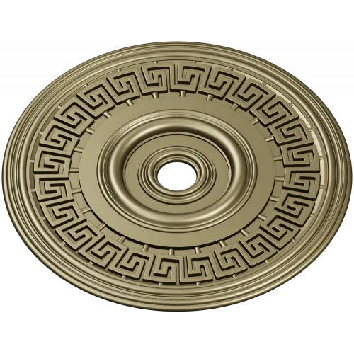 Athenian Medallion - STL 3D model rosette for CNC