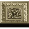 Square Floral Rosette STL for CNC Milling