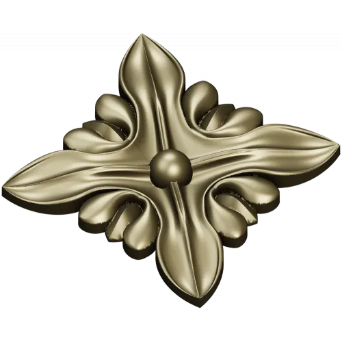 Verona Rosette - high-relief STL 3D model for CNC carving
