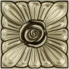 Square Rose Rosette STL for CNC