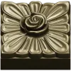 Square Rose Rosette STL for CNC