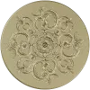 Ornate Rococo Round Rosette STL for CNC