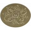 Ornate Rococo Round Rosette STL for CNC