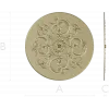 Ornate Rococo Round Rosette STL for CNC