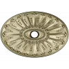 Oval Sunburst Rosette STL for CNC milling