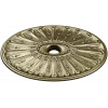 Oval Sunburst Rosette STL for CNC milling