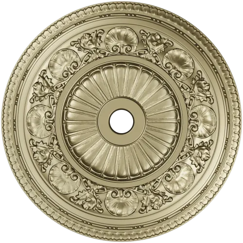 Aurelia Ceiling Rosette - 3D STL Model for CNC