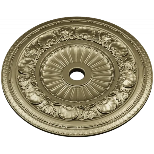 Aurelia Ceiling Rosette - 3D STL Model for CNC