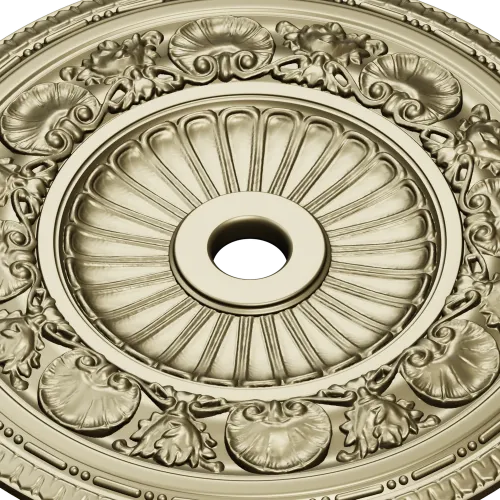 Aurelia Ceiling Rosette - 3D STL Model for CNC