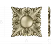 Classic Acanthus Rosette STL for CNC Milling