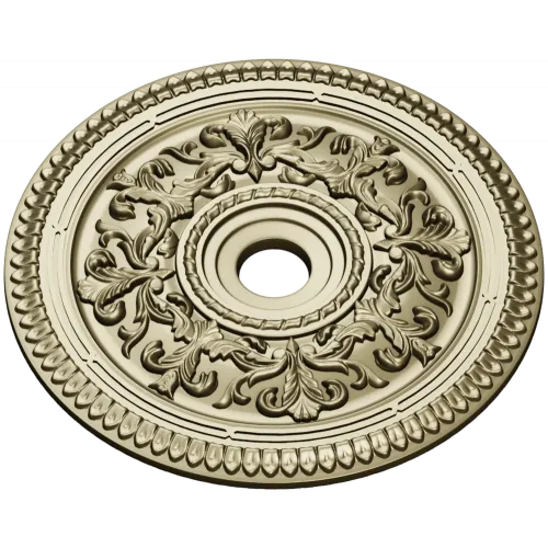 Ornamental Acanthus Ceiling Rosette STL for CNC
