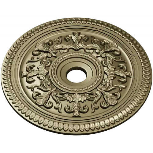 Ornamental Acanthus Ceiling Rosette STL for CNC