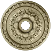 Ornamental Floral Ceiling Rosette STL for CNC