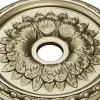 Ornamental Floral Ceiling Rosette STL for CNC