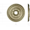 Ornamental Floral Ceiling Rosette STL for CNC