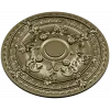 Baroque Floral Ceiling Rosette - STL 3D Model for CNC